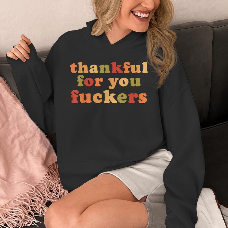 SFRCORD® Thankful For You Fuckers Hoodie