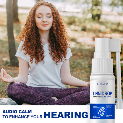 🔥Anniversary Promotion 🔥 TinniDrop Tinnitus Relief Spray-give you a world that sounds better👂