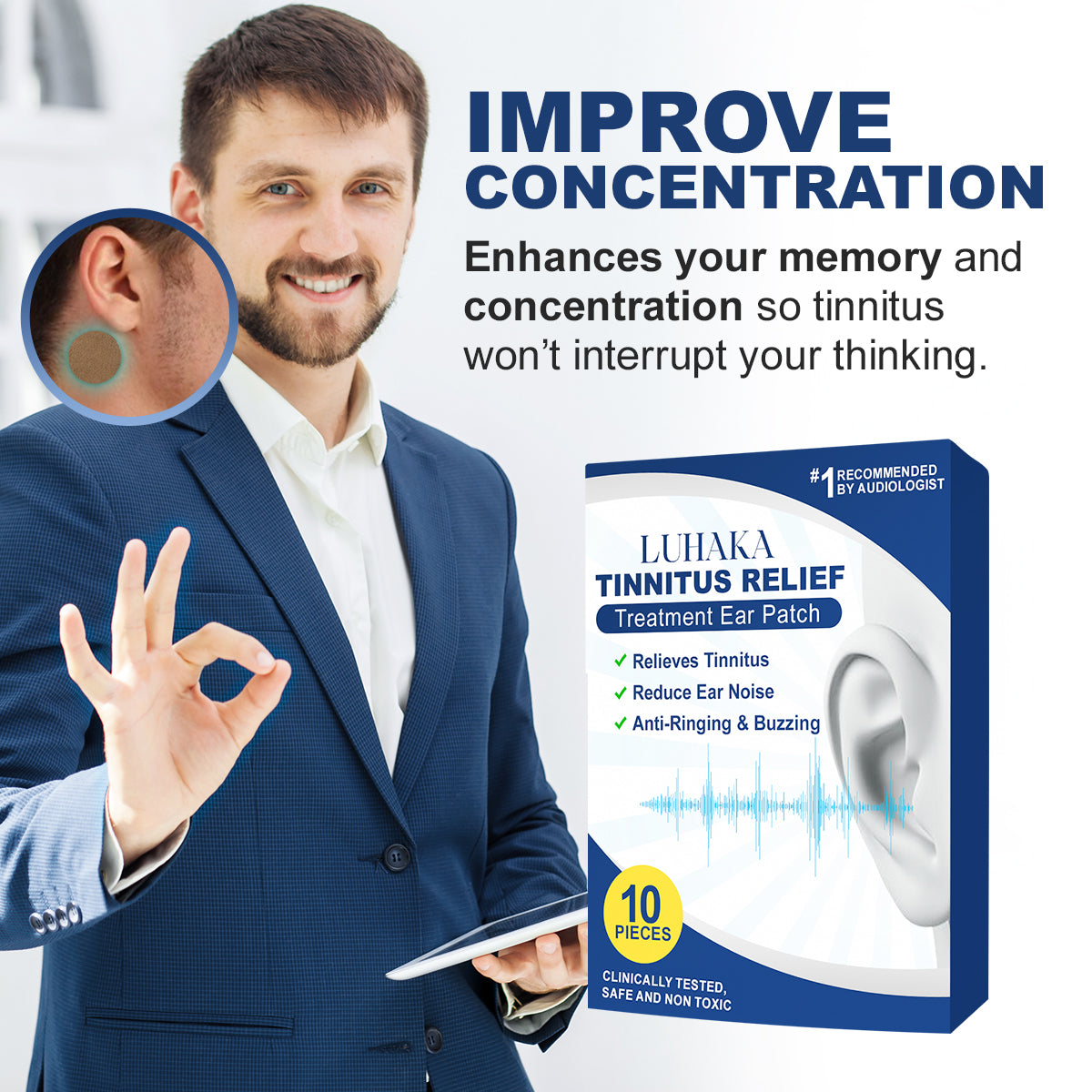 Luhaka™ Tinnitus Relief Treatment Ear Patch-k💡