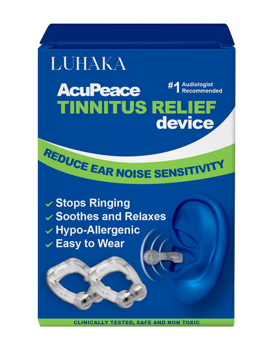 Luhaka™ AcuPeace - Tinnitus Relief Device