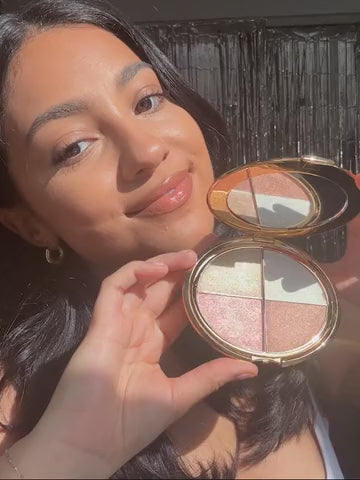 LUHAKA® glow wardrobe highlighting eye & cheek palette