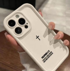 CZTICLE® Phone case for iPhone 16 Pro Max 15 Plus 16E 14 13 12 11 XS XR Faithful Tech Advanced fashion gift Full Body Protection Shockproof Soft Silicone Cover